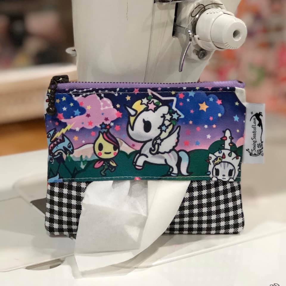 Seedlings 101 - Zipper Tissue Pouch Workshop