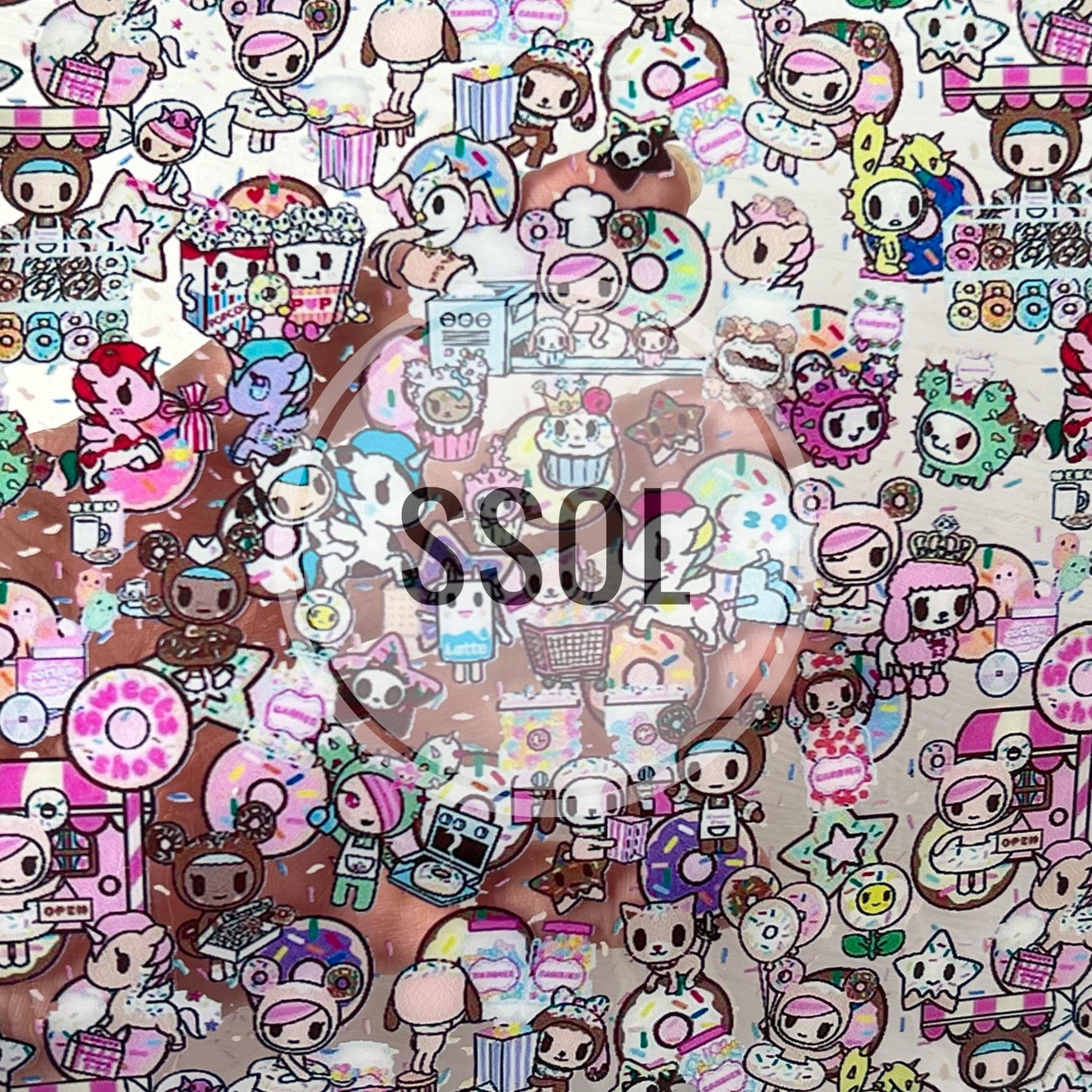 Vinyl/PU Leather - CLEAR_TKDK06