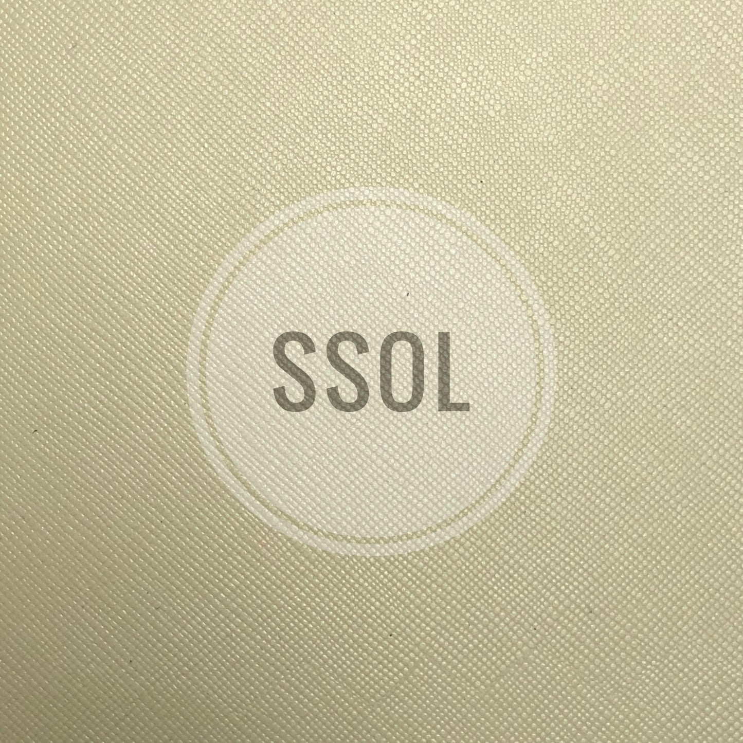 Vinyl/PU Leather - Solid Crossgrained 02 (Cream)