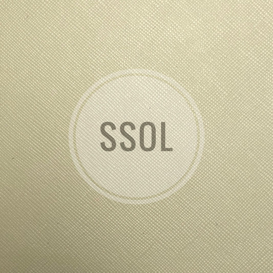 Vinyl/PU Leather - Solid Crossgrained 02 (Cream)