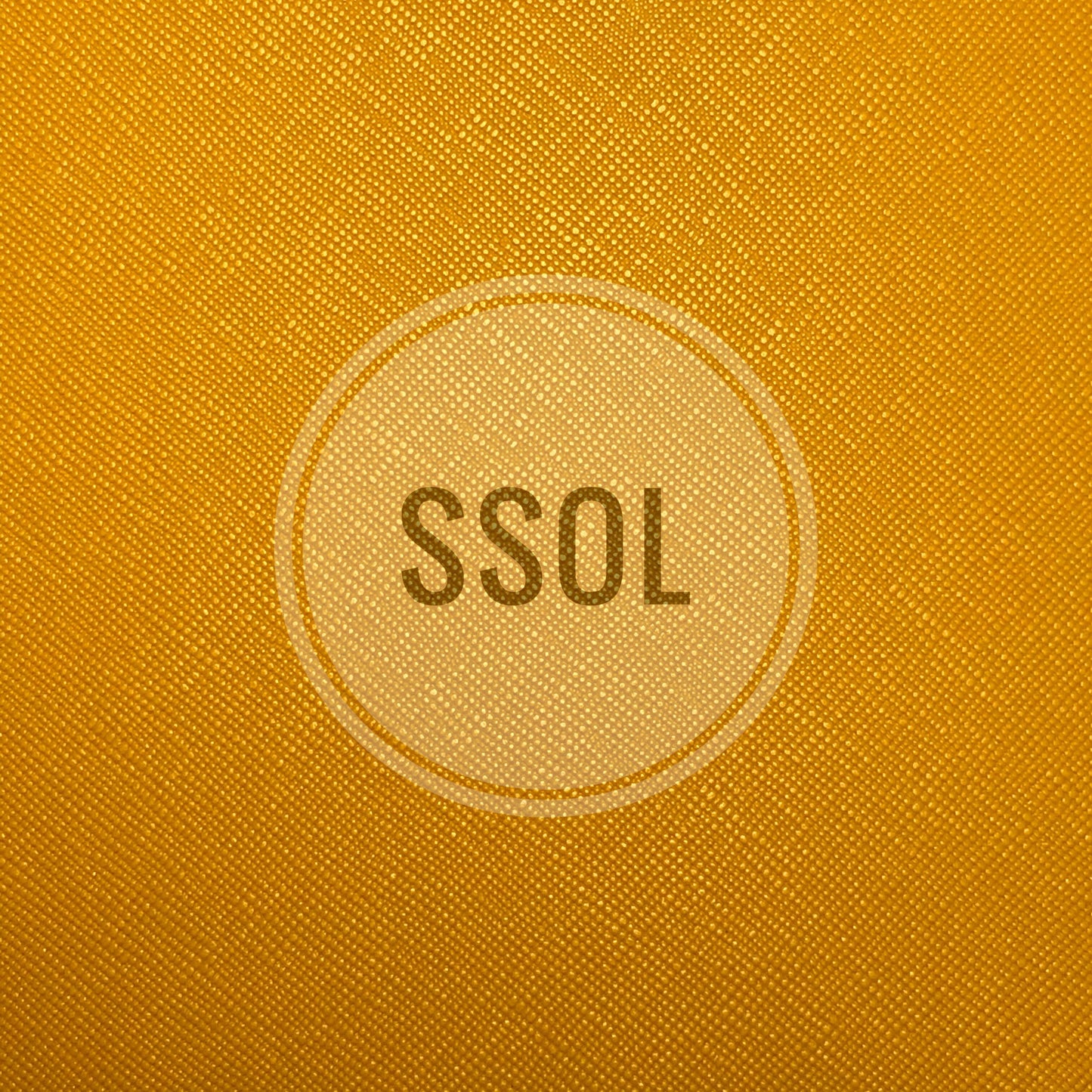 Vinyl/PU Leather - Solid Crossgrained 06 (Egg Yolk)