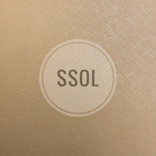 Vinyl/PU Leather - Solid Crossgrained 03 (Camel)