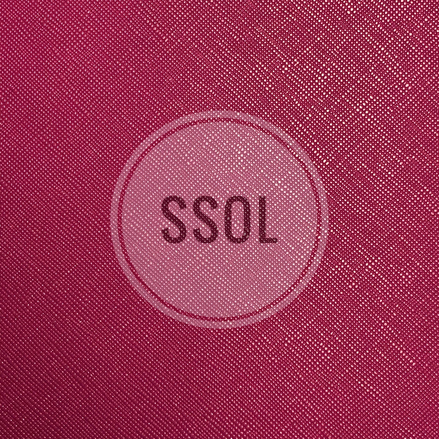 Vinyl/PU Leather - Solid Crossgrained 12 (Magenta)