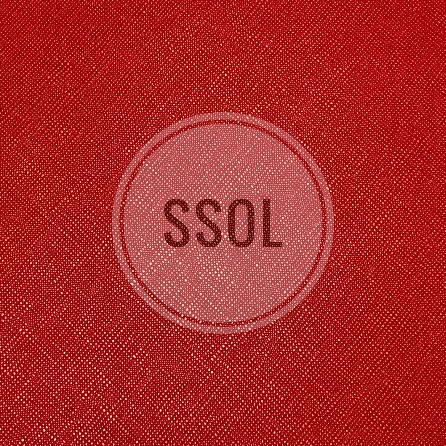 Vinyl/PU Leather - Solid Crossgrained 08 (Red)