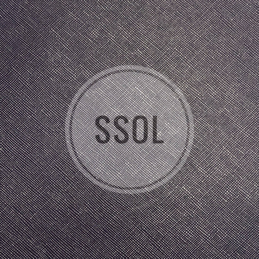 Vinyl/PU Leather - Solid Crossgrained 16 (Indigo)