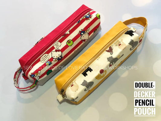 Seedlings 102 - Double Decker Pencil Pouch Workshop