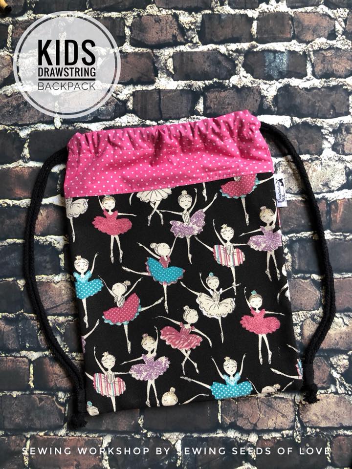 Seedlings 101 - Drawstring Backpack Workshop