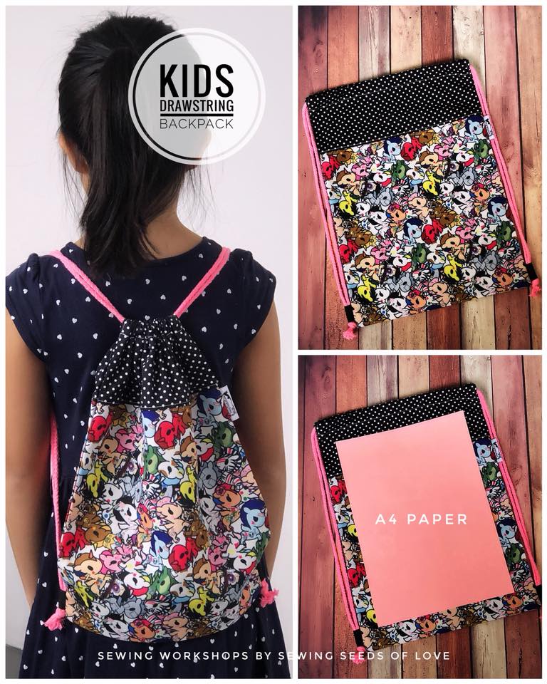 Seedlings 101 - Drawstring Backpack Workshop