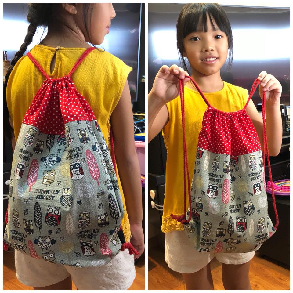 Seedlings 101 - Drawstring Backpack Workshop
