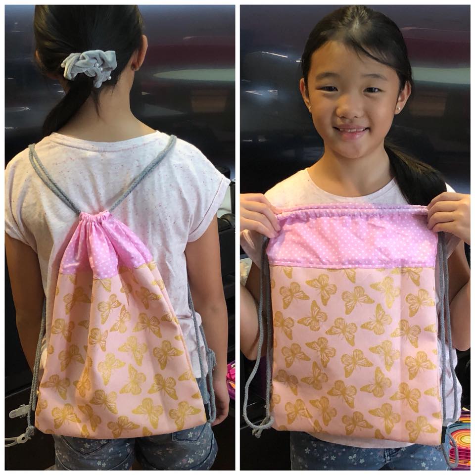 Seedlings 101 - Drawstring Backpack Workshop