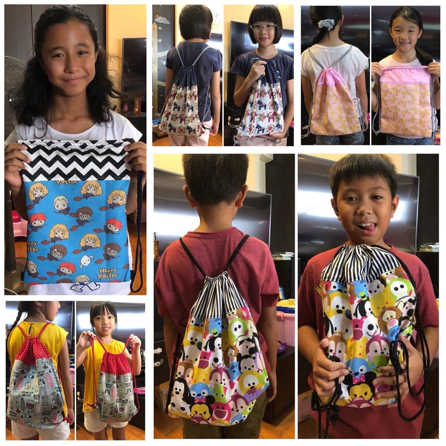 Seedlings 101 - Drawstring Backpack Workshop