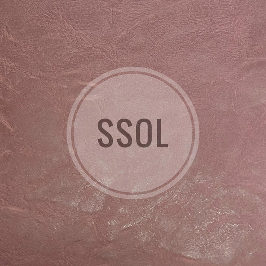 Vinyl/PU Leather - Solid Faux Ele 07 (Plum)
