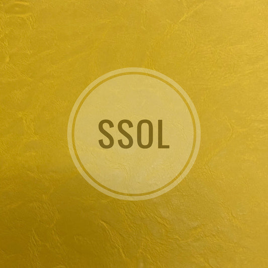 Vinyl/PU Leather - Solid Faux Ele 05 (Mustard)