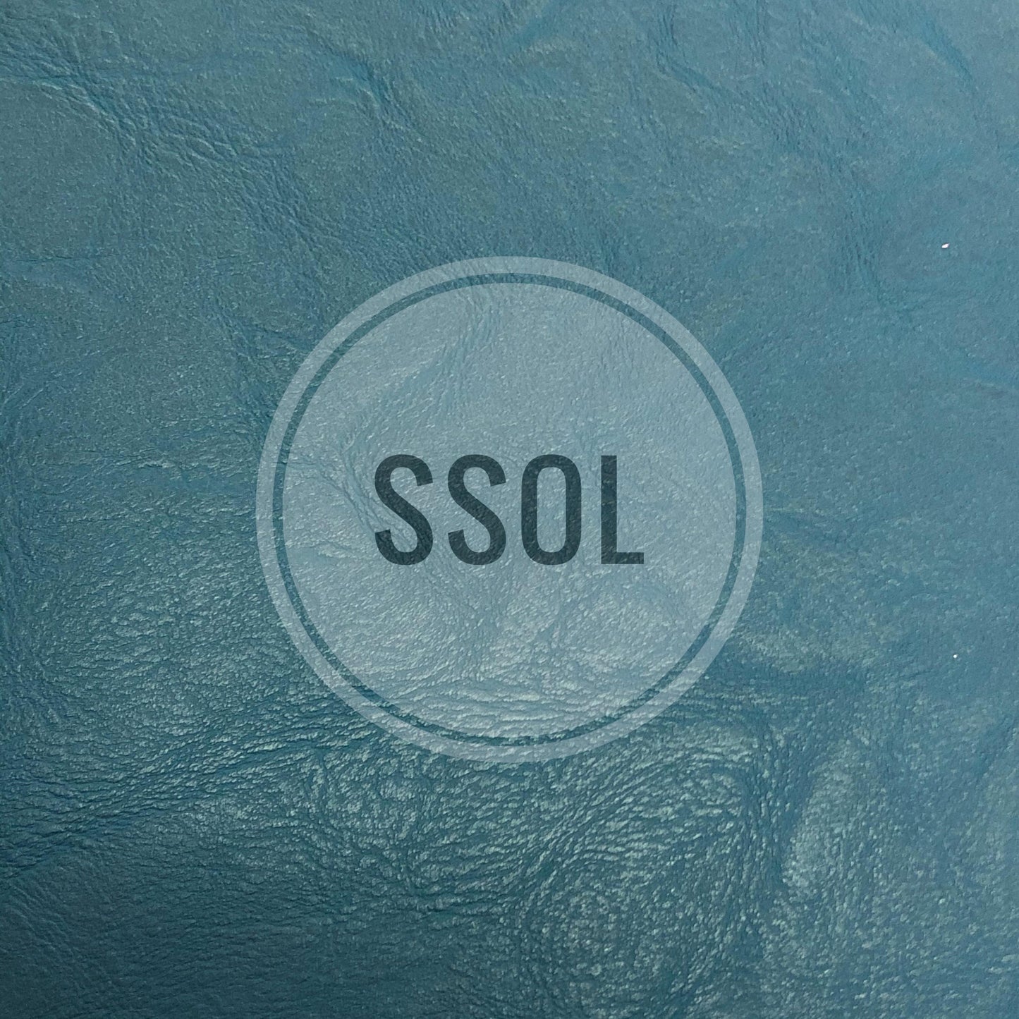 Vinyl/PU Leather - Solid Faux Ele 03 (Sapphire)
