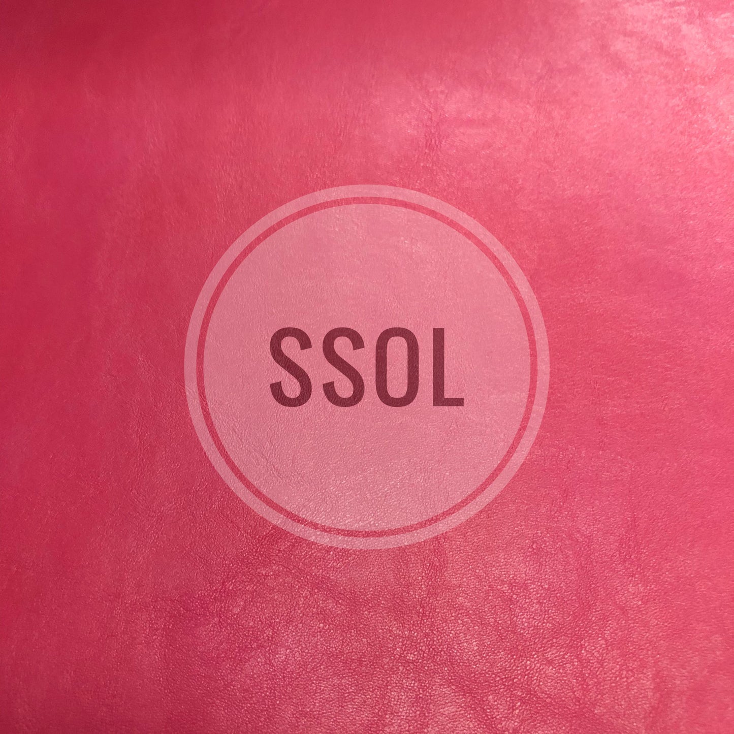 Vinyl/PU Leather - Solid Faux Ele 15 (Hot Pink)