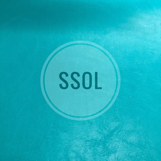 Vinyl/PU Leather - Solid Faux Ele 11 (Teal)