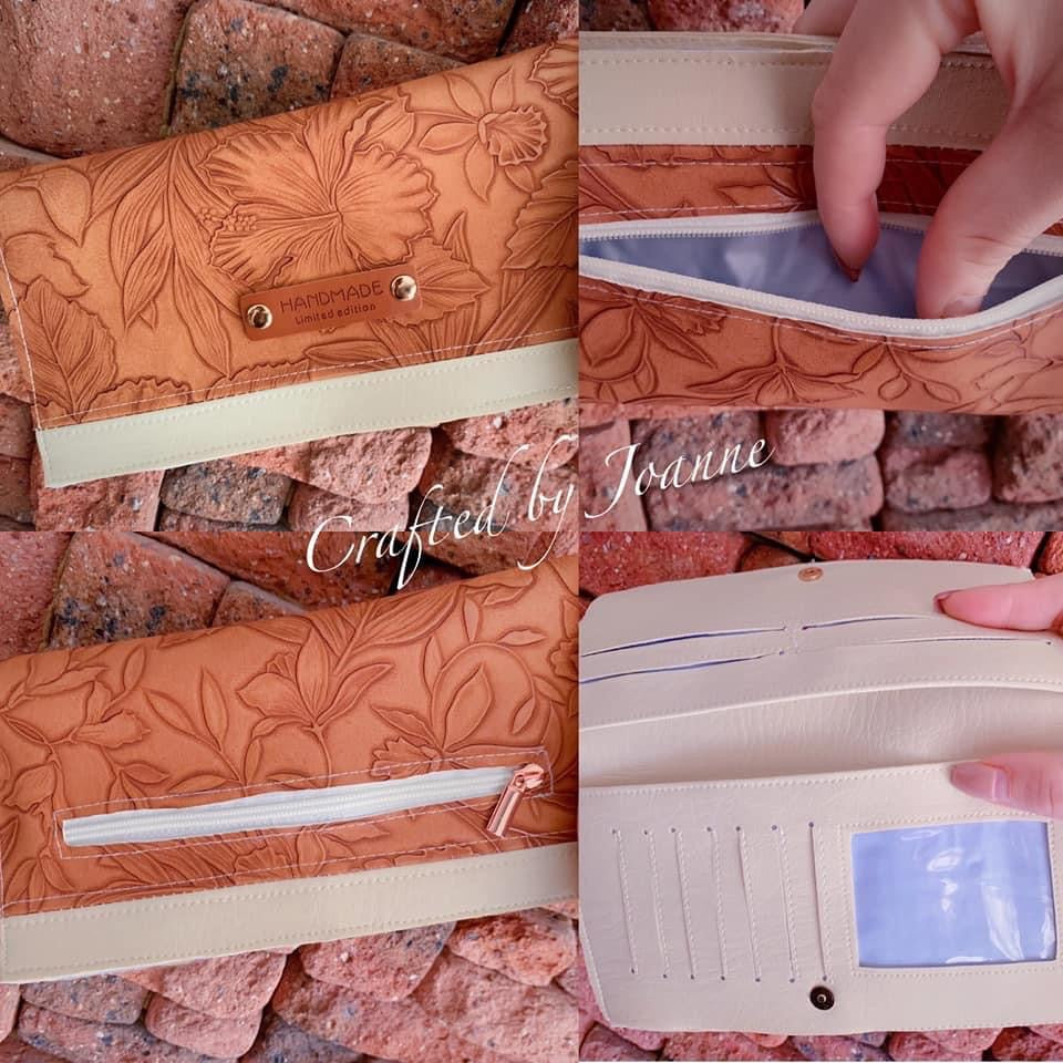 Bloom Slender Wallet Pattern