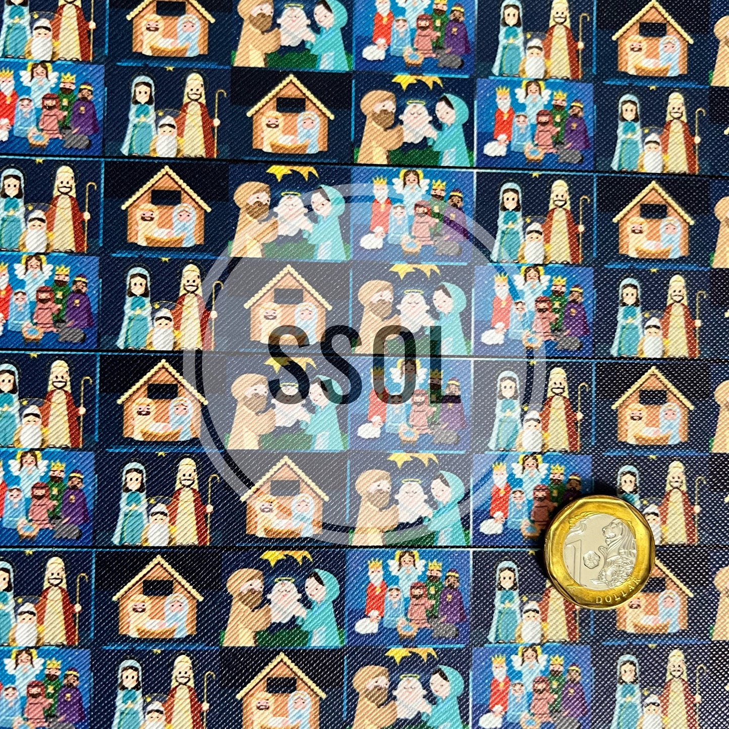 Vinyl/PU Leather - XMAS01