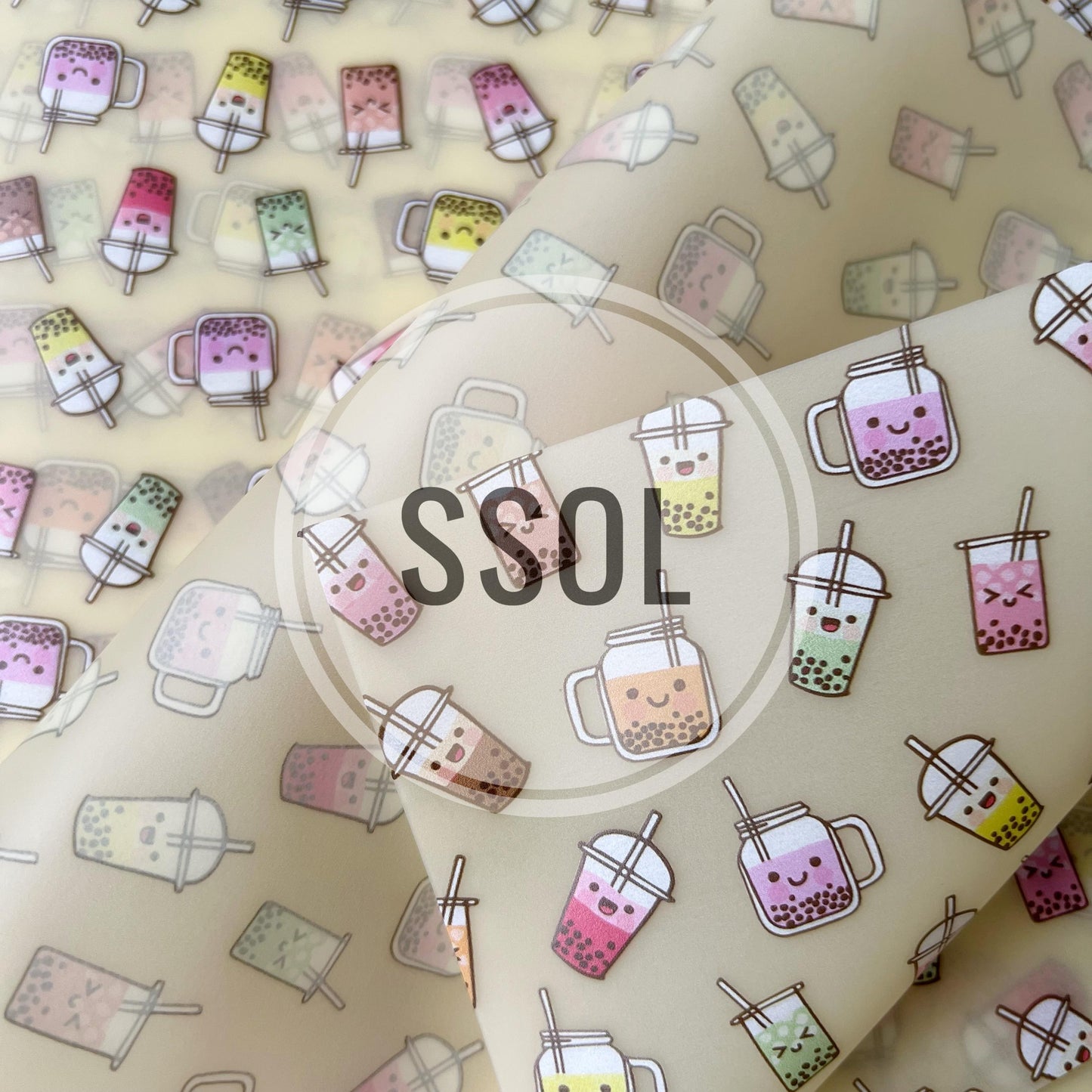 Vinyl/PU Leather - Jelly01