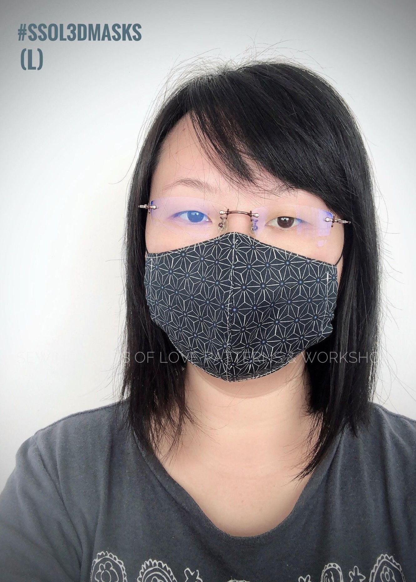 SSOL3DMasks Kit - Orange Dino