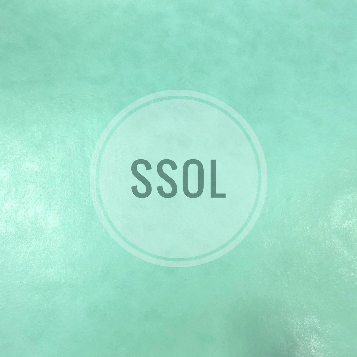 Vinyl/PU Leather - Marbled Solid 01 (Mint Green)