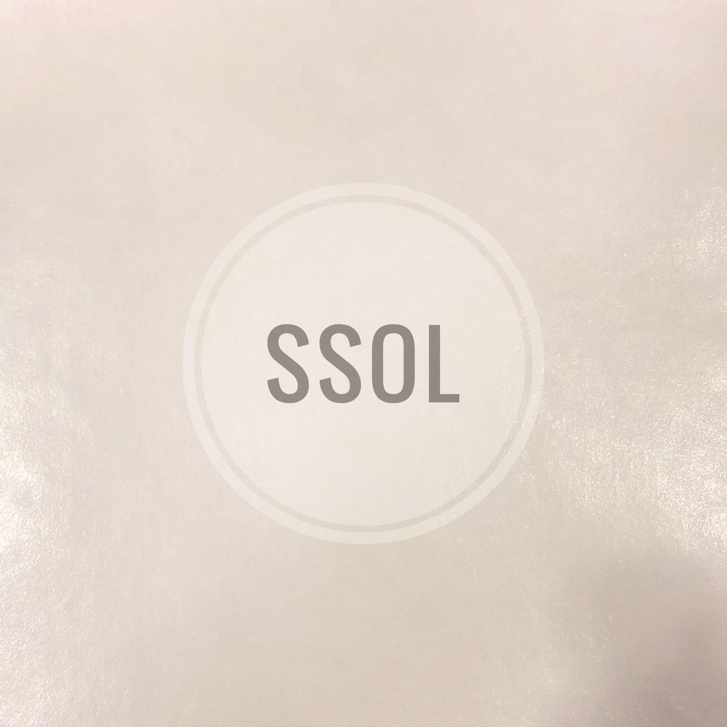 Vinyl/PU Leather - Marbled Solid 03 (Cream)
