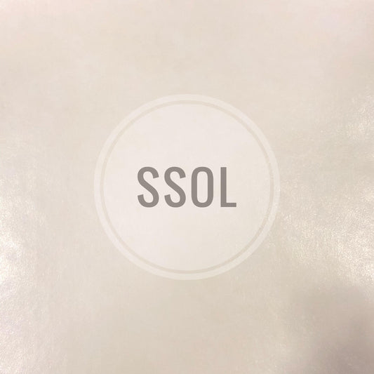 Vinyl/PU Leather - Marbled Solid 03 (Cream)