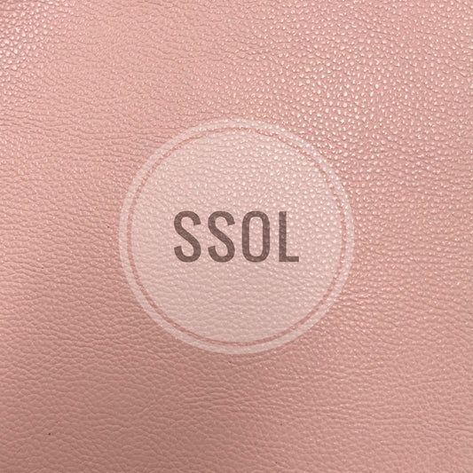 Vinyl/PU Leather - Plain Solids Textured 08 (Pale Pink)