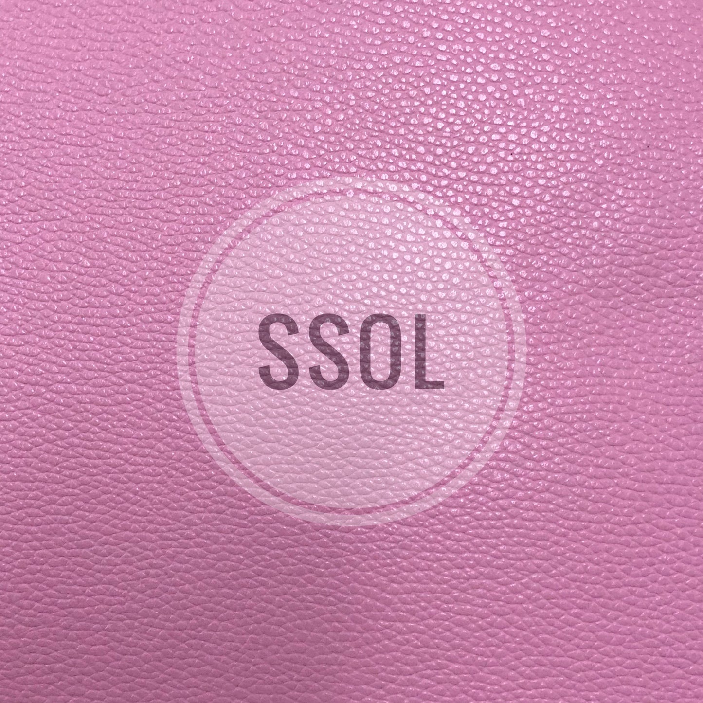 Vinyl/PU Leather - Plain Solids Textured 06 (Baby Pink)