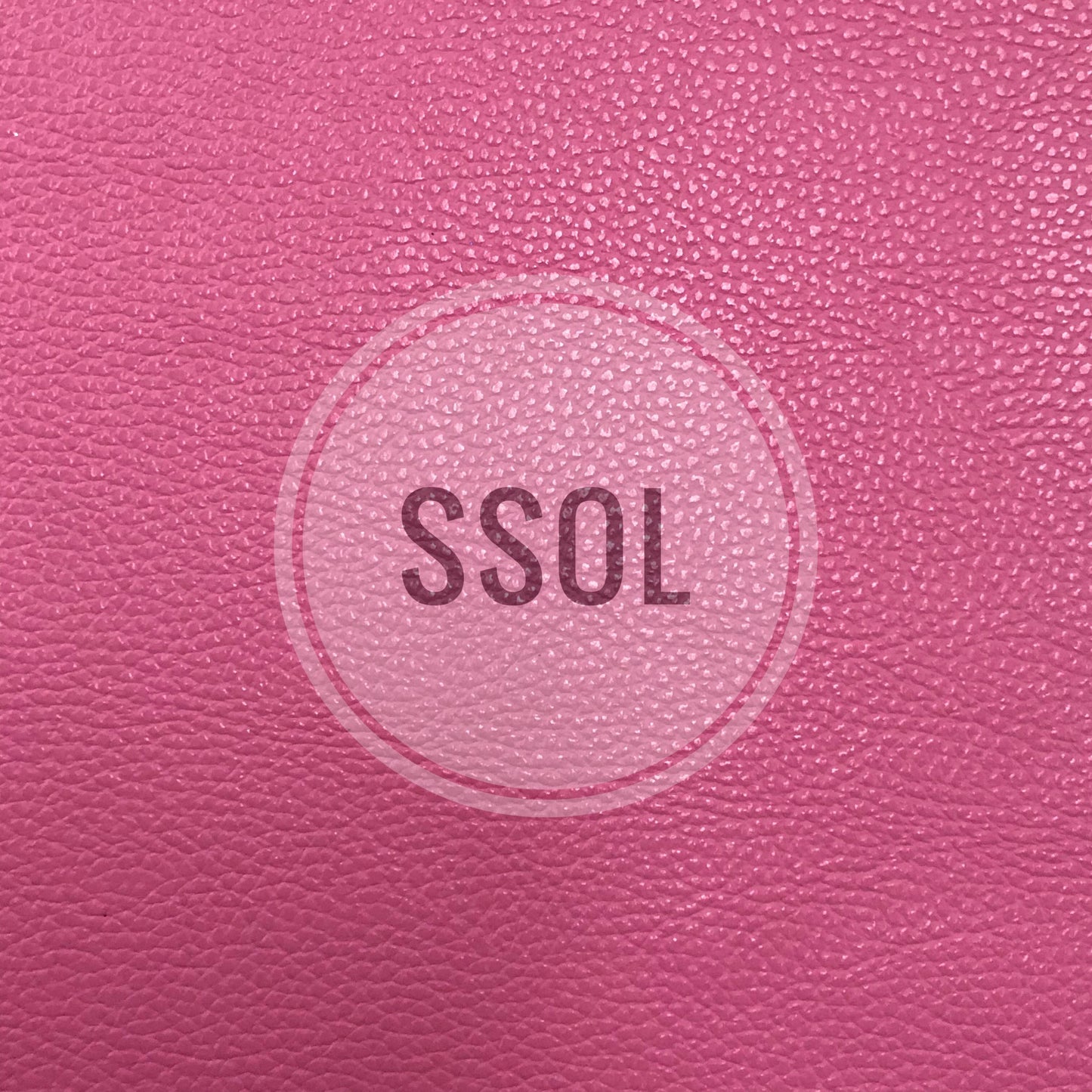 Vinyl/PU Leather - Plain Solids Textured 05 (Candy Pink)