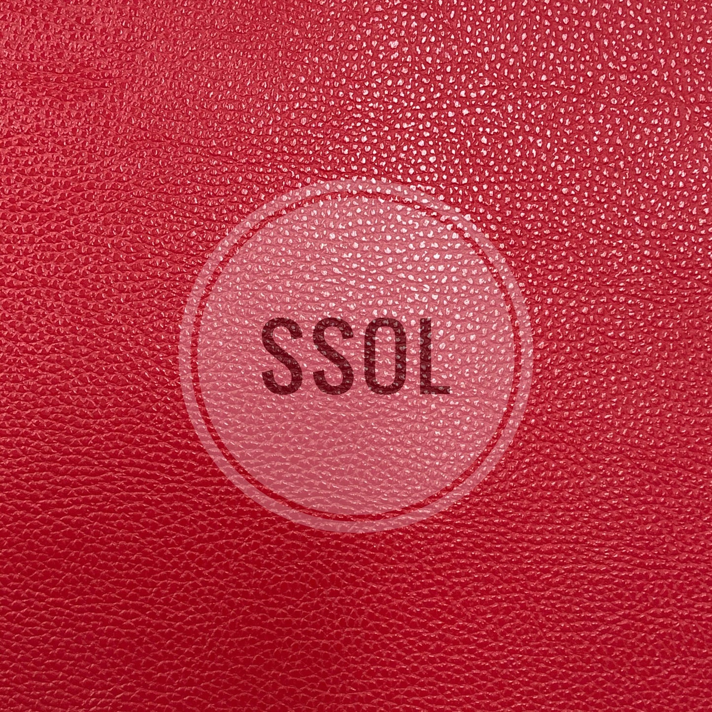 Vinyl/PU Leather - Plain Solids Textured 04 (Dark Red)