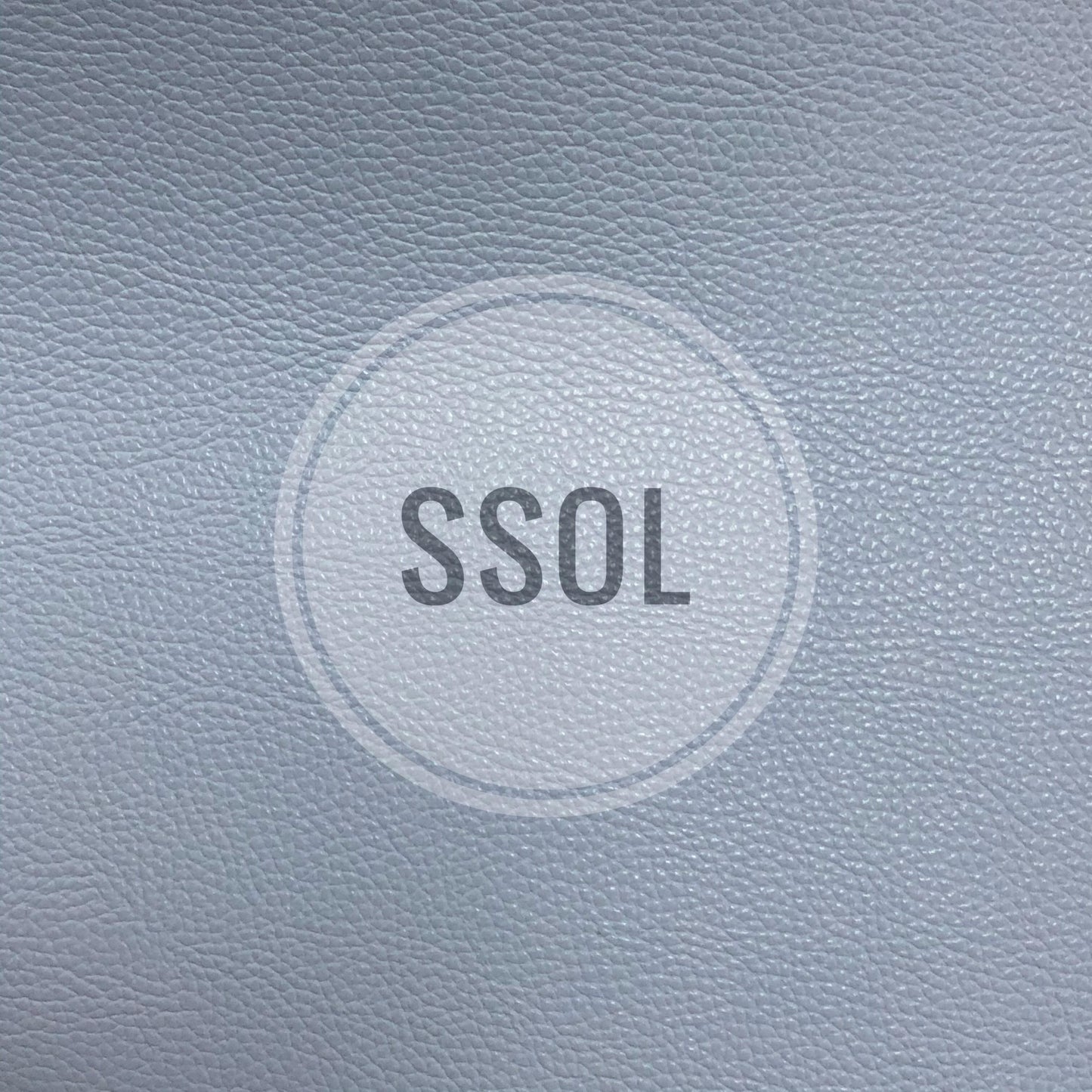 Vinyl/PU Leather - Plain Solids Textured 15 (Periwinkle)