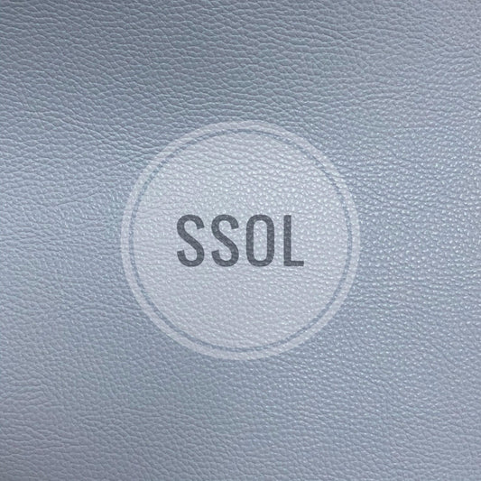 Vinyl/PU Leather - Plain Solids Textured 15 (Periwinkle)