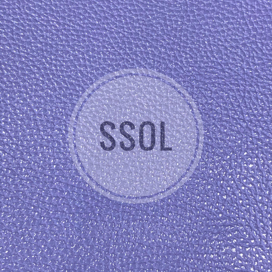 Vinyl/PU Leather - Plain Solids Textured 19 (Amethyst)