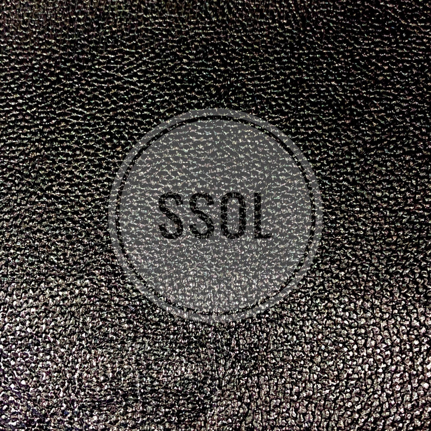 Vinyl/PU Leather - Plain Solids Textured 21 (Black)