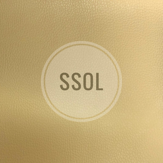 Vinyl/PU Leather - Plain Solids Textured 25 (Toffee)
