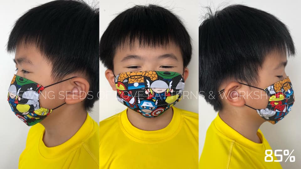 SSOL Pleated Mask/Mask Cover Pattern