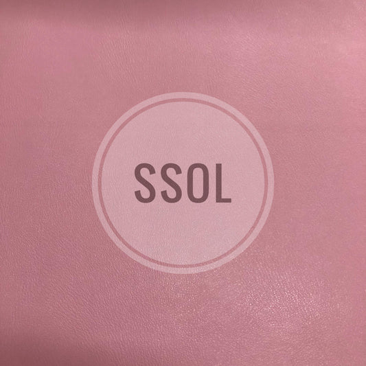 Vinyl/PU Leather - Smooth Solid 01 (Pink)