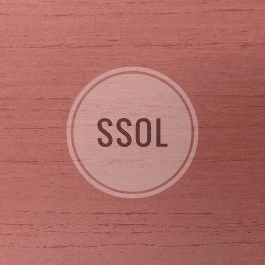 Vinyl/PU Leather - Special Texture (Woodgrain Salmon)