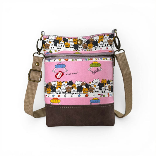 Wanderlust Phone Bag - UFO Kitties