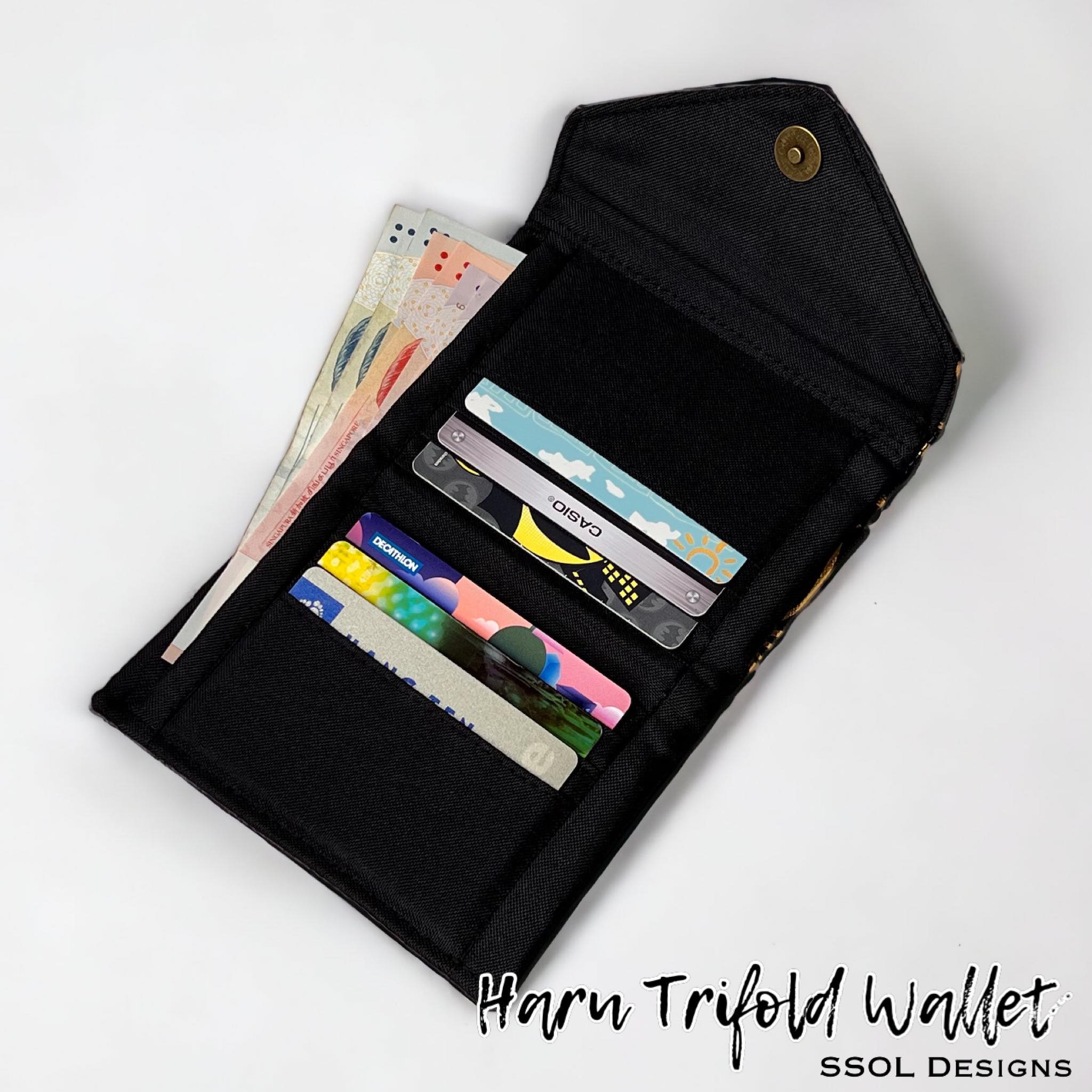 Haru Trifold Wallet Pattern – Sewing Seeds of Love Studio