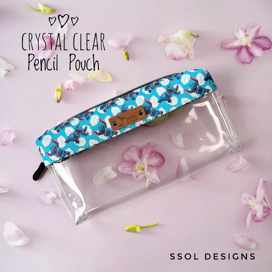 Crystal Clear Pencil Pouch - CCPP03