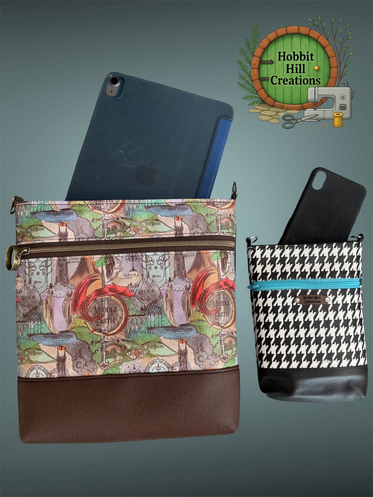Wanderlust Tablet Bag Pattern