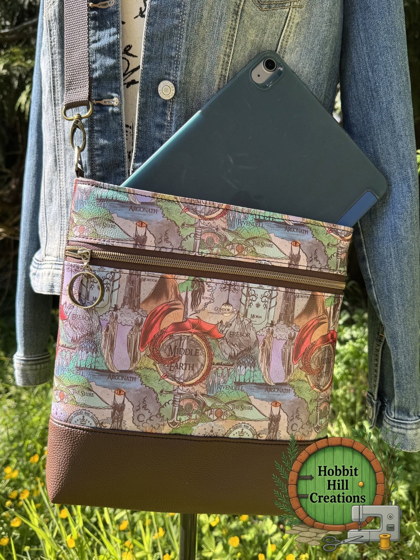 Wanderlust Tablet Bag Pattern