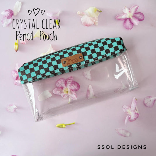 Crystal Clear Pencil Pouch - CCPP08