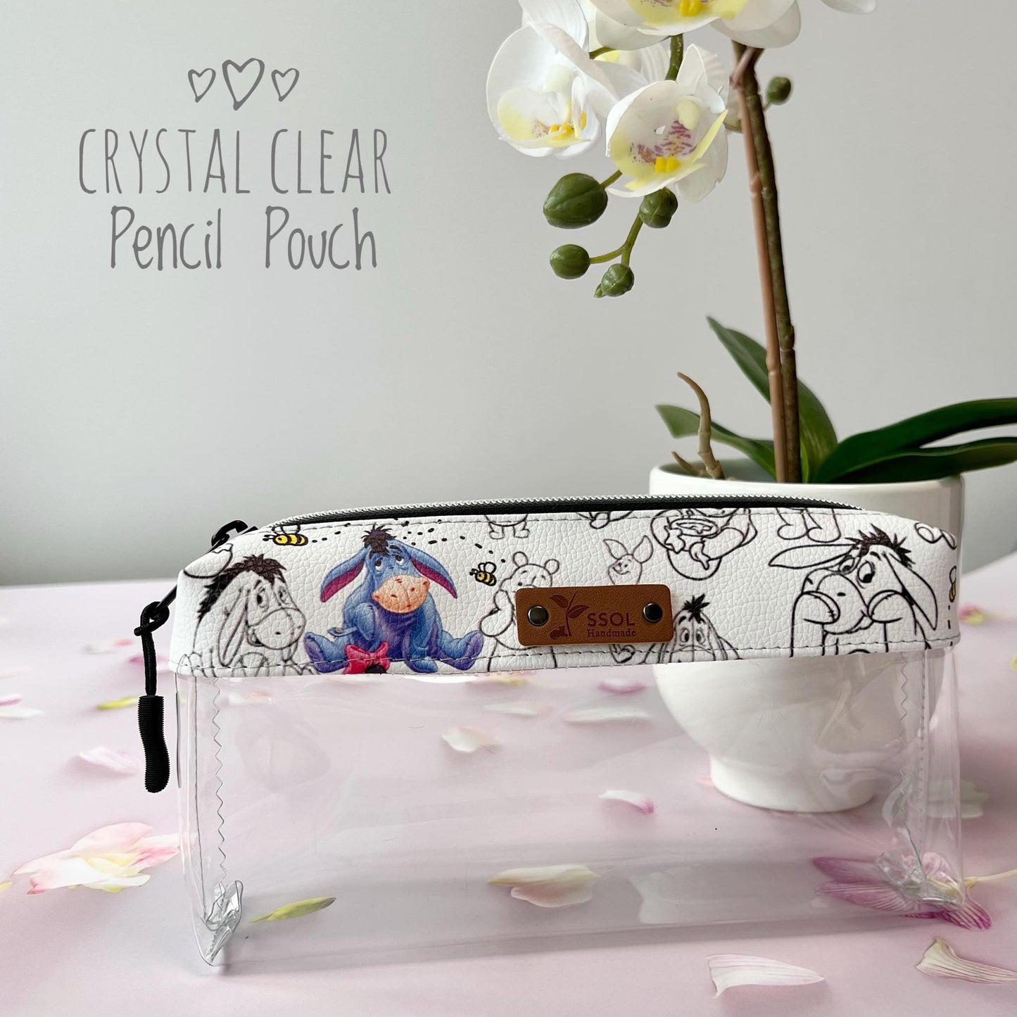 Crystal Clear Pencil Pouch - CCPP01