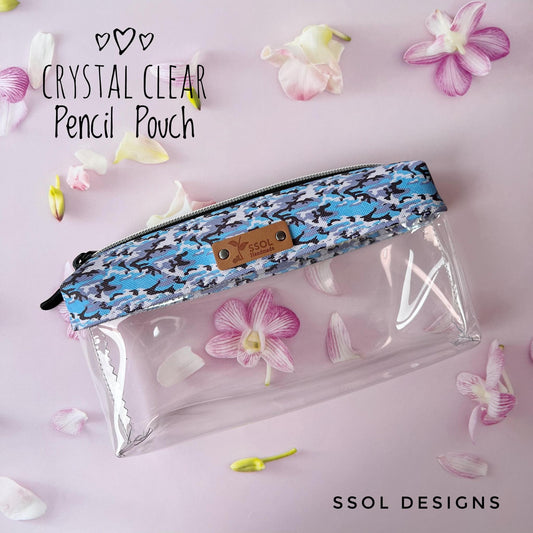 Crystal Clear Pencil Pouch - CCPP11