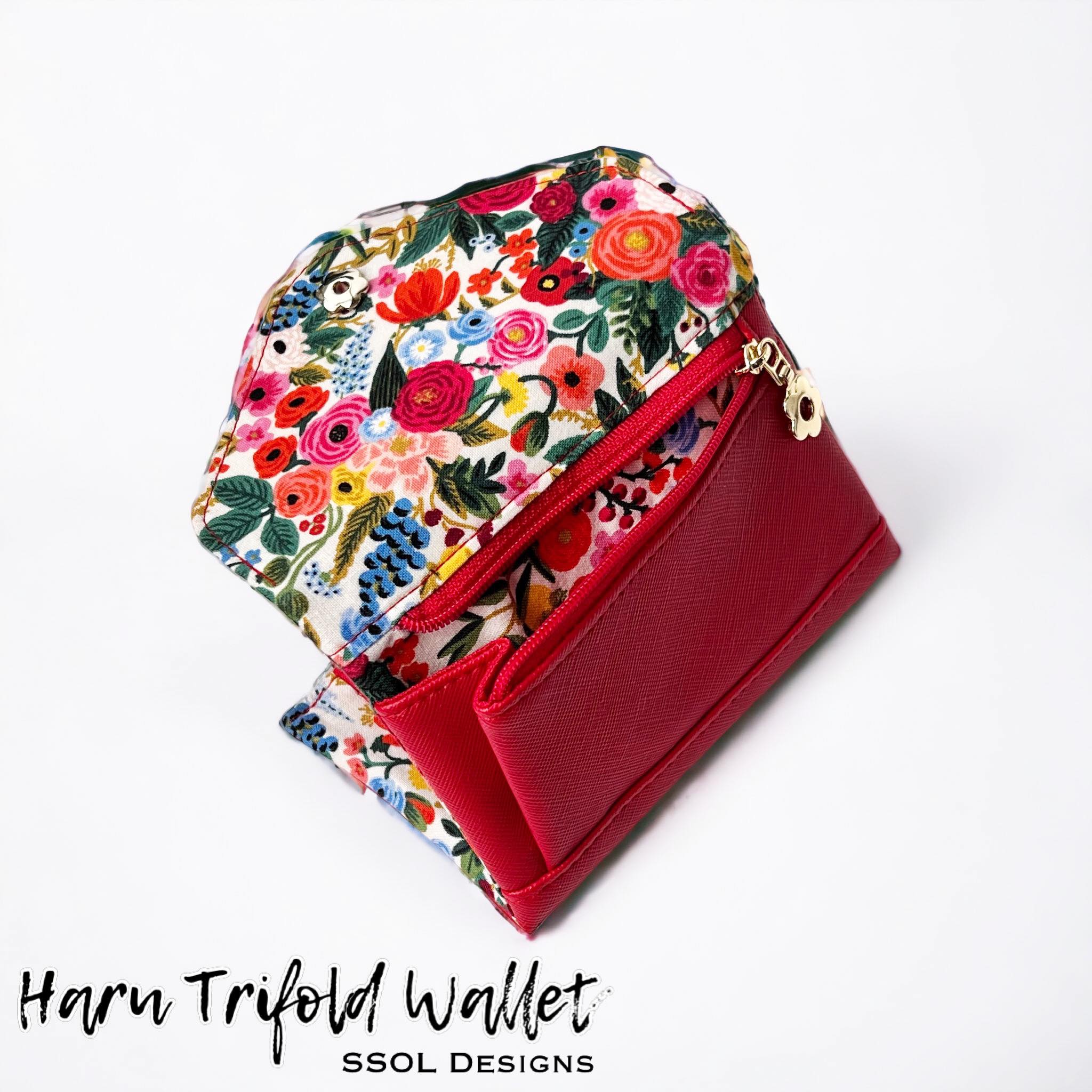 Haru Trifold Wallet Pattern – Sewing Seeds of Love Studio