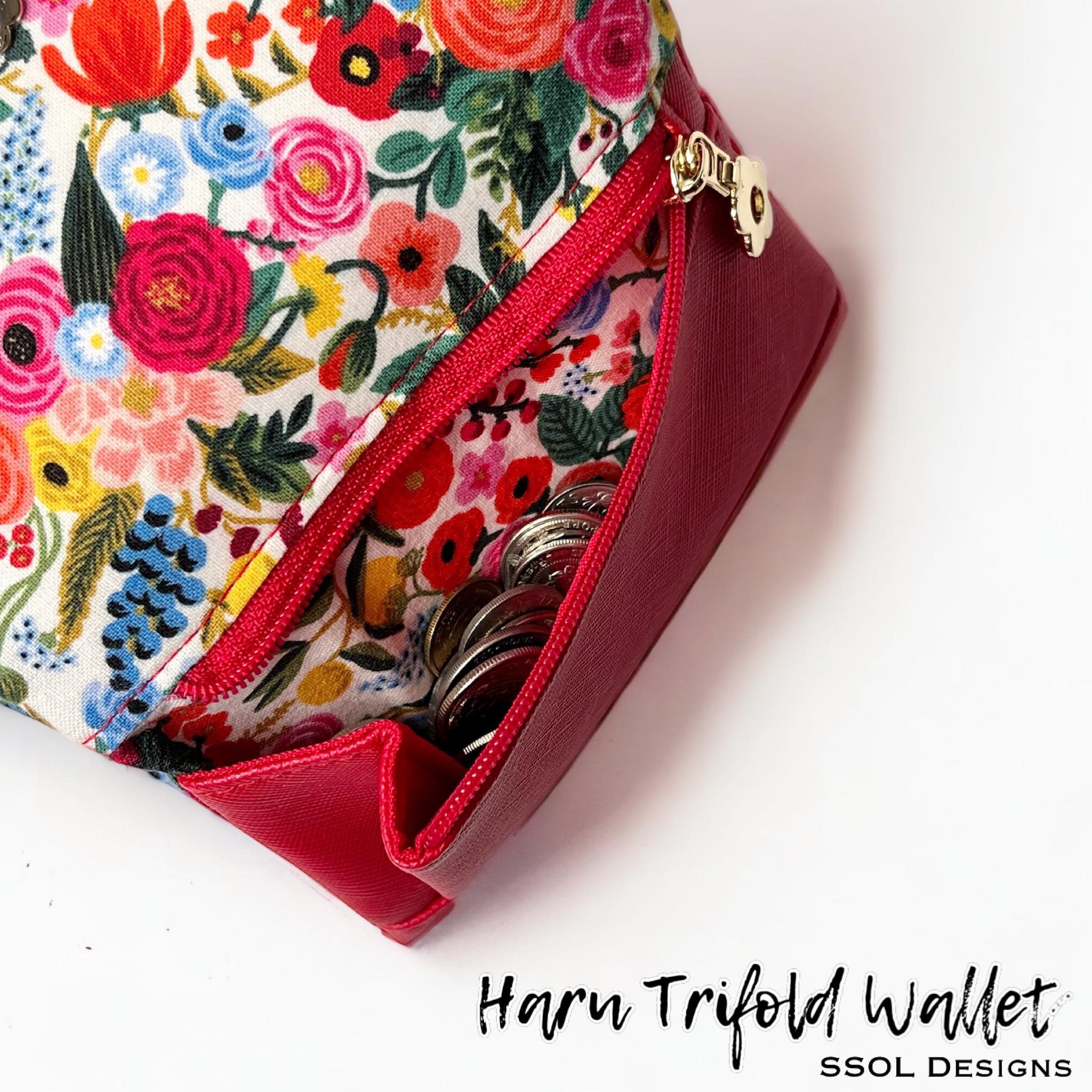 Haru Trifold Wallet Pattern – Sewing Seeds of Love Studio