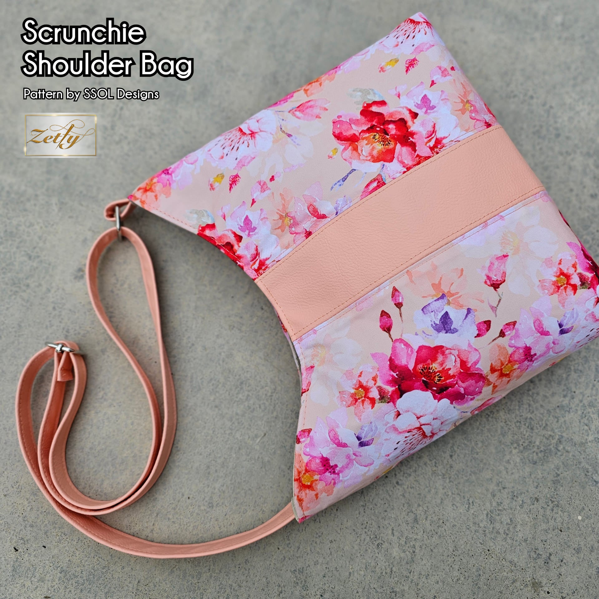 Scrunchie Shoulder Bag Pattern – Sewing Seeds of Love Studio